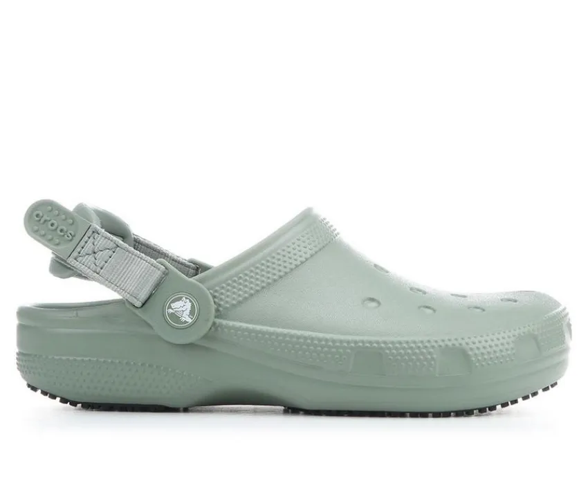 Crocs Work Clogs & Mules>Women's Classic Slip Resistant Clogs