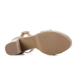 Women's Century Block-Heel Sandals|Delicious Sale
