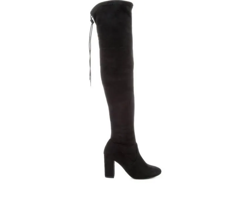 Women's Snivy Over-The-Knee Boots|Delicious Discount