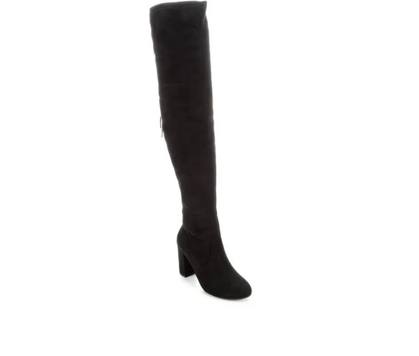 Women's Snivy Over-The-Knee Boots|Delicious Discount