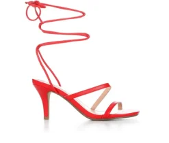 Women's Spree-S Strappy Heels|Delicious Outlet