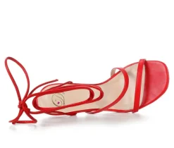 Women's Spree-S Strappy Heels|Delicious Outlet