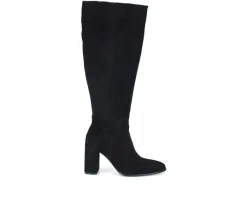 Women's Text Back Knee High Boots|DIBA TRUE Best