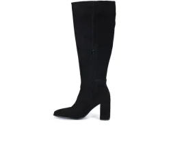 Women's Text Back Knee High Boots|DIBA TRUE Best