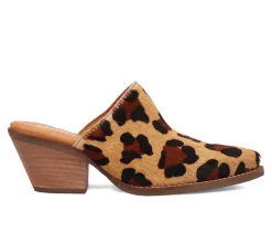 Dingo Boot Pumps & Heels|Clogs & Mules>Women's Calico Heeled Mules