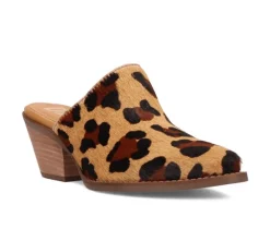 Dingo Boot Pumps & Heels|Clogs & Mules>Women's Calico Heeled Mules