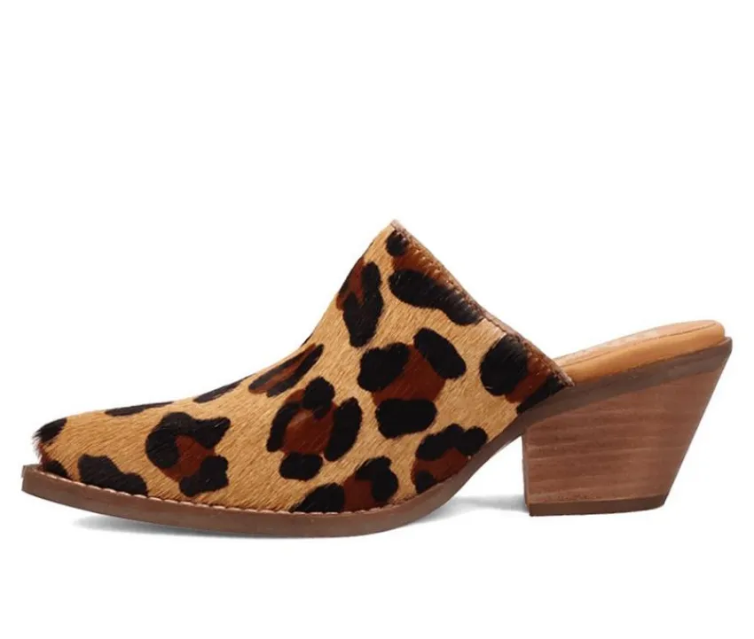 Dingo Boot Pumps & Heels|Clogs & Mules>Women's Calico Heeled Mules