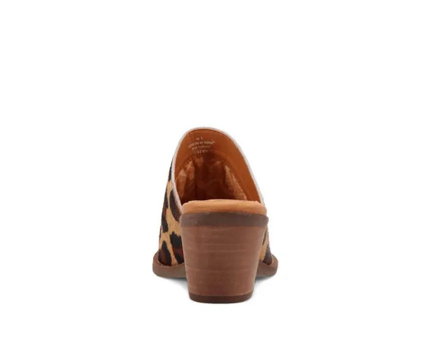 Dingo Boot Pumps & Heels|Clogs & Mules>Women's Calico Heeled Mules