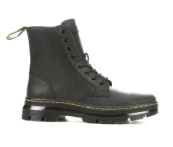 Dr. Martens Lace Up>Women's Combs Leather Combat Boots