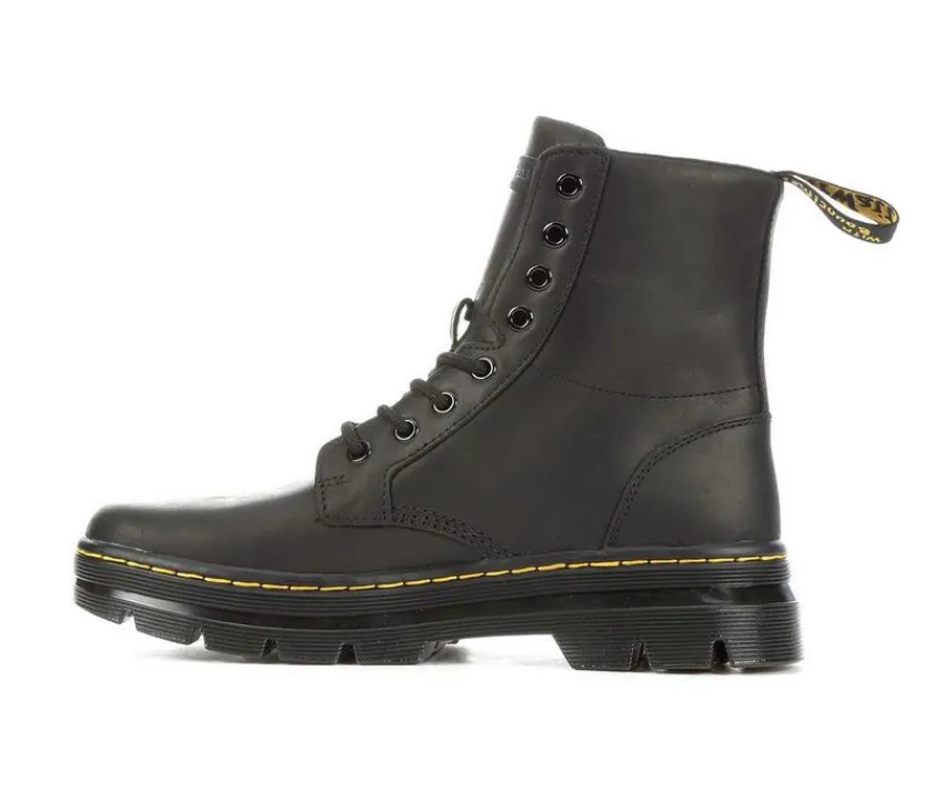 Dr. Martens Lace Up>Women's Combs Leather Combat Boots