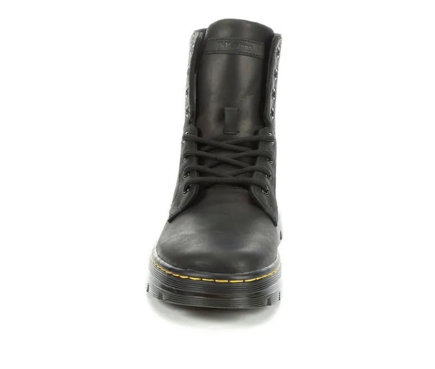 Dr. Martens Lace Up>Women's Combs Leather Combat Boots