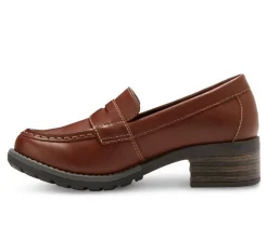 Women's Holly Heeled Loafers|Eastland Clearance