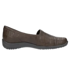 Easy Street Boat Shoes & Slip-Ons>Women's Cinnamon Slip-On Shoes