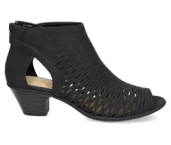 Easy Street Pumps & Heels>Women's Sunrise Heeled Peep Toe Booties
