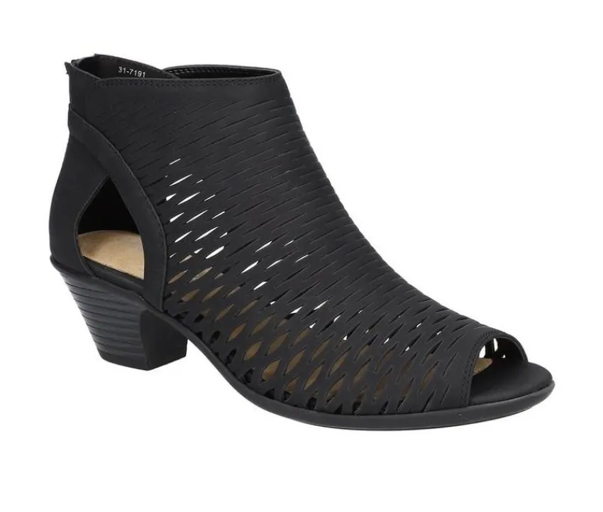 Easy Street Pumps & Heels>Women's Sunrise Heeled Peep Toe Booties
