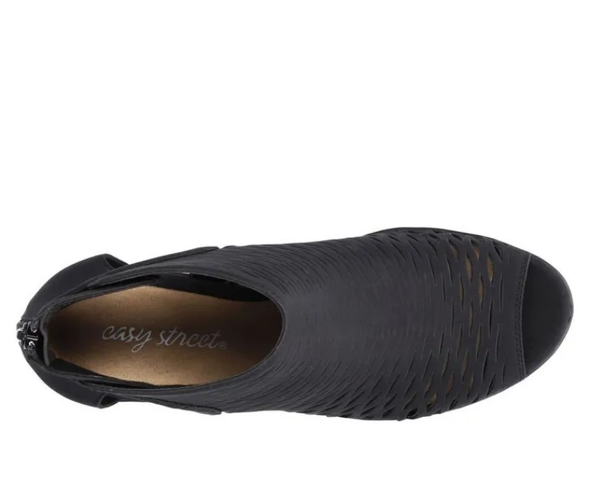 Easy Street Pumps & Heels>Women's Sunrise Heeled Peep Toe Booties