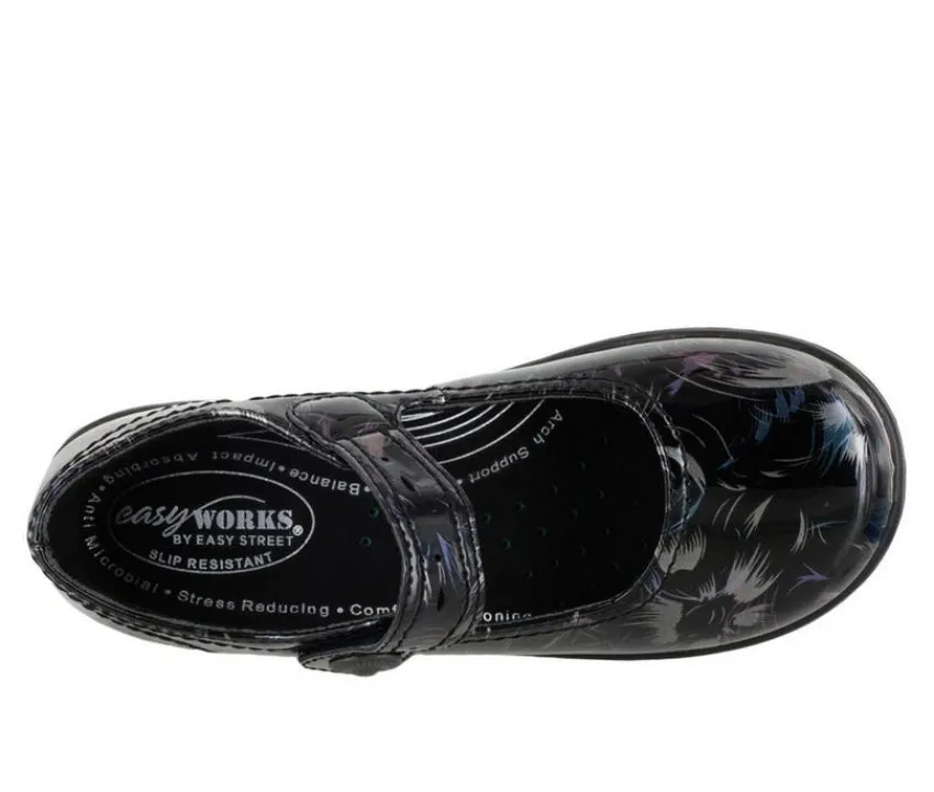 Easy Works by Easy Street Clogs & Mules>Women's Letsee Slip-Resistant Clogs