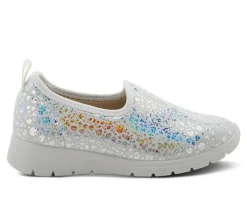 Flexus Boat Shoes & Slip-Ons>Women's Anisia-Croco Slip-On Shoes