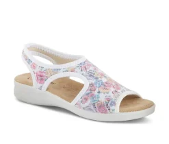 Women's Nyaman-Floral Sandals|Flexus Best