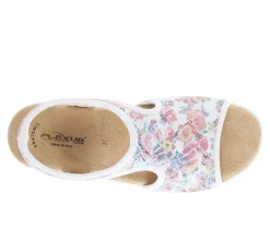 Women's Nyaman-Floral Sandals|Flexus Best