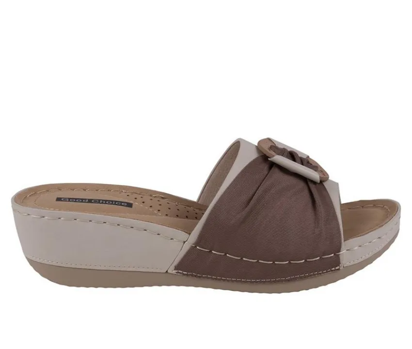 Women's Ellen Wedge Sandals|GC Shoes Clearance
