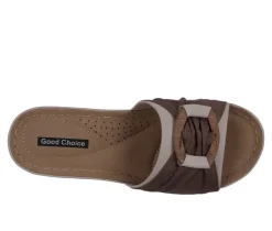 Women's Ellen Wedge Sandals|GC Shoes Clearance