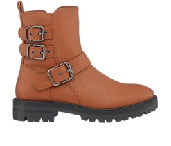Women's Kingsburg Moto Boots|GC Shoes Outlet