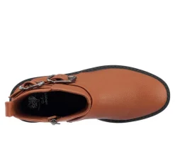 Women's Kingsburg Moto Boots|GC Shoes Outlet