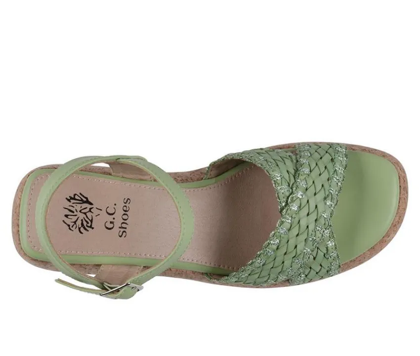 GC Shoes Pumps & Heels>Women's Lucy Platform Wedge Sandals