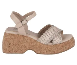 Women's Lucy Platform Wedge Sandals|GC Shoes Clearance