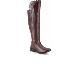 Women's Charm-504 Knee High Boots|Henry Ferrara