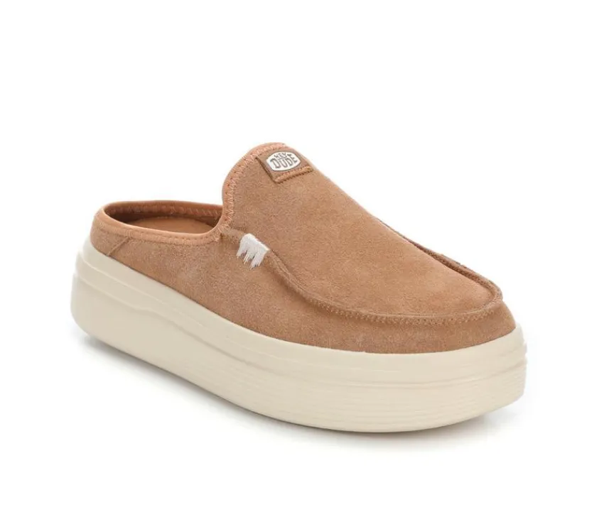 HEYDUDE Boat Shoes & Slip-Ons>Women's Austin Lift Platform Casual Shoes