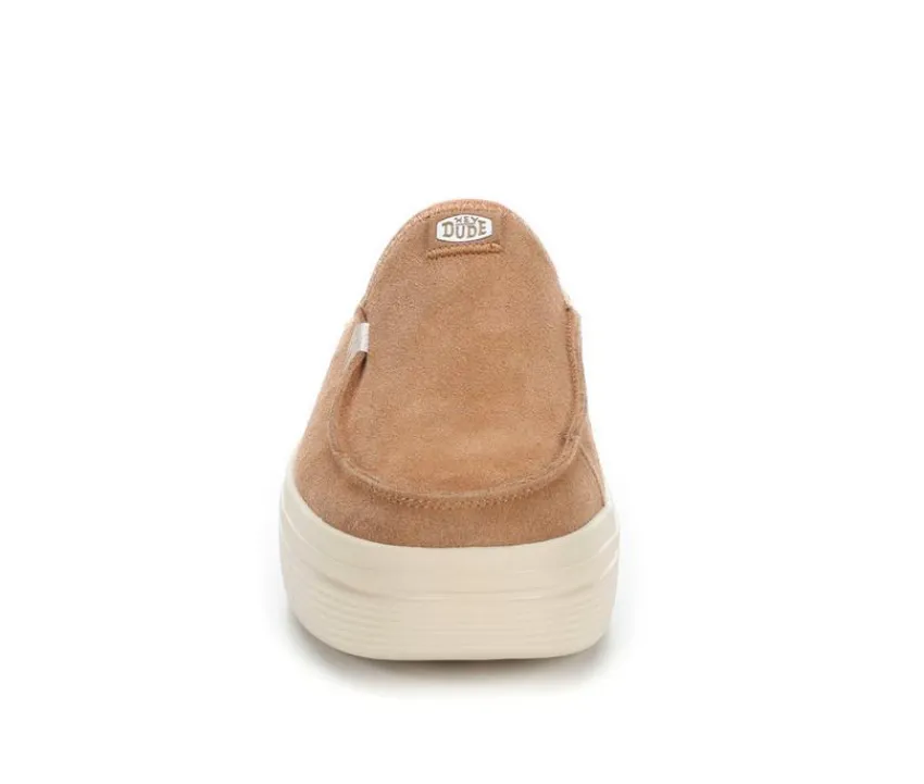 HEYDUDE Boat Shoes & Slip-Ons>Women's Austin Lift Platform Casual Shoes