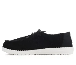Women's Wendy Black Cat|HEYDUDE Clearance