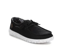 HEYDUDE Boat Shoes & Slip-Ons>Women's Wendy Black Odyssey Casual Shoes