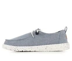 Women's Wendy Chambray Casual Shoes|HEYDUDE Clearance
