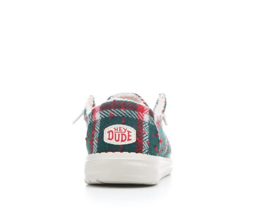 HEYDUDE Boat Shoes & Slip-Ons>Women's Wendy Confetti Plaid Casual Shoes