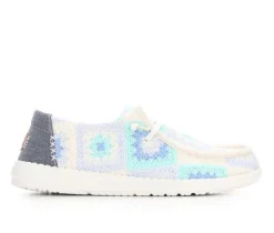 HEYDUDE Boat Shoes & Slip-Ons>Women's Wendy Cottage Crochet Casual Shoes