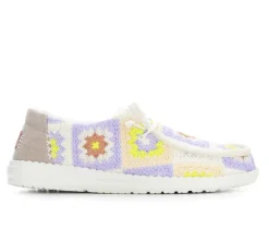 HEYDUDE Boat Shoes & Slip-Ons>Women's Wendy Cottage Crochet Casual Shoes
