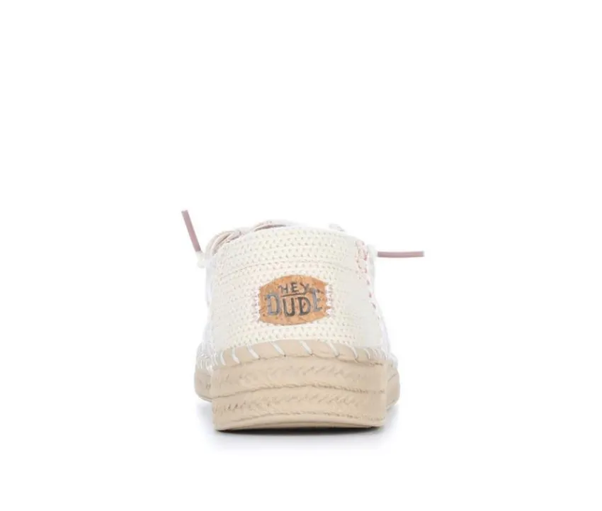 Women's Wendy Espadrille Retro Palm Casual Shoes|HEYDUDE New