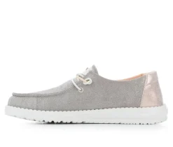 Women's Wendy Metallic Sparkle Casual Shoes|HEYDUDE Sale