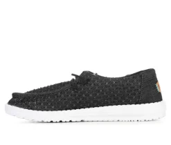 Women's Wendy Perf Canvas Casual Shoes|HEYDUDE