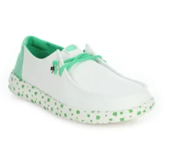 Women's Wendy Shamrock Charm Casual Shoes|HEYDUDE Clearance