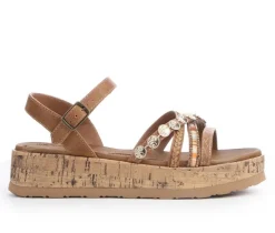 Women's Pierra Wedge Sandals|Jellypop Discount