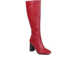 Women's Karima Wide Calf Knee High Boots|Journee Collection