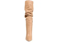 Women's Sarie Knee High Stiletto Boots|Journee Collection Hot