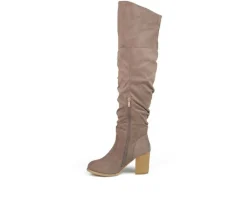 Women's Kaison Extra Wide Calf Over-The-Knee Boots|Journee Collection Hot