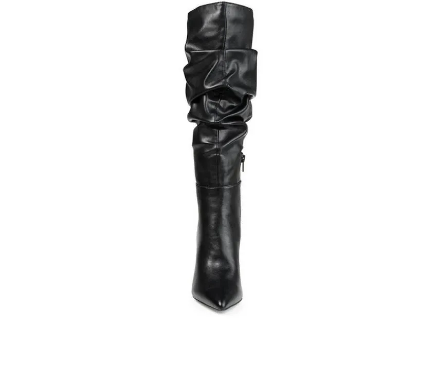 Journee Collection Tall|Dress>Women's Sarie Knee High Stiletto Boots