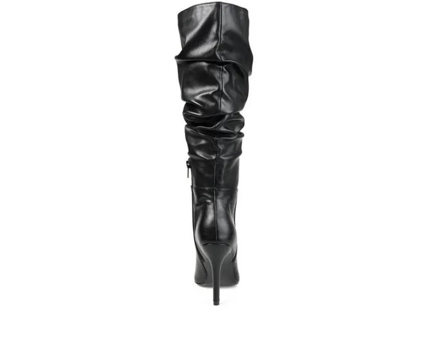 Journee Collection Tall|Dress>Women's Sarie Knee High Stiletto Boots