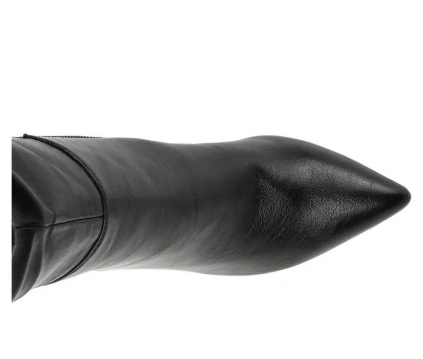 Journee Collection Tall|Dress>Women's Sarie Knee High Stiletto Boots
